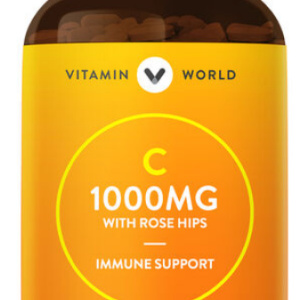 Vitamin world Vitamin C-1000 mg. with Rose Hips 250 caplets